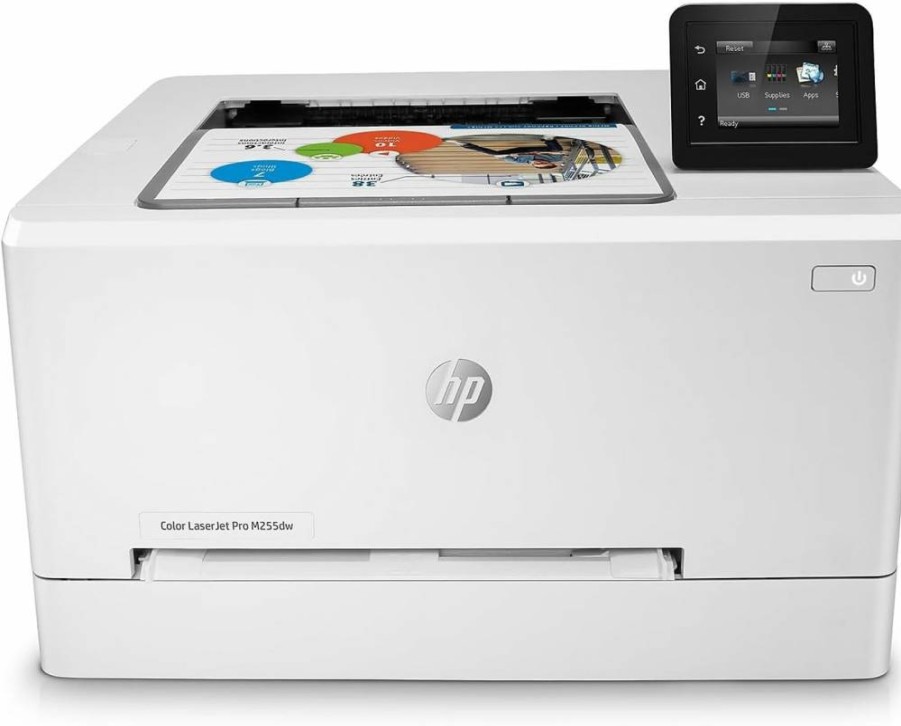 HP Color LaserJet Pro 3201Dw Wireless Color Laser Printer with Duplex Printing, Fast Office Printer, Reliable Wireless Connectivity, Ideal for Home & Office Use (499Q9F)