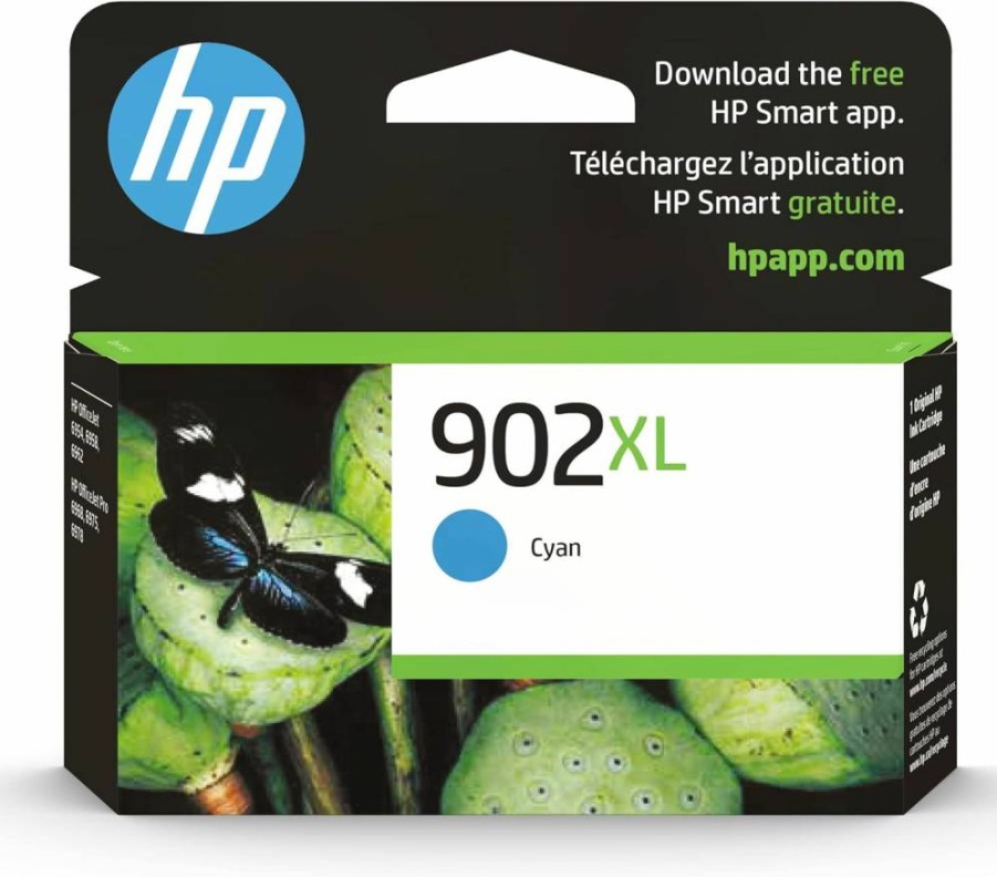 HP 902XL Magenta High-Yield Ink Cartridge | Compatible with HP OfficeJet 6950, 6960, Pro 6960, 6970 Series | T6M06AN | Instant Ink Eligible | Original HP Ink