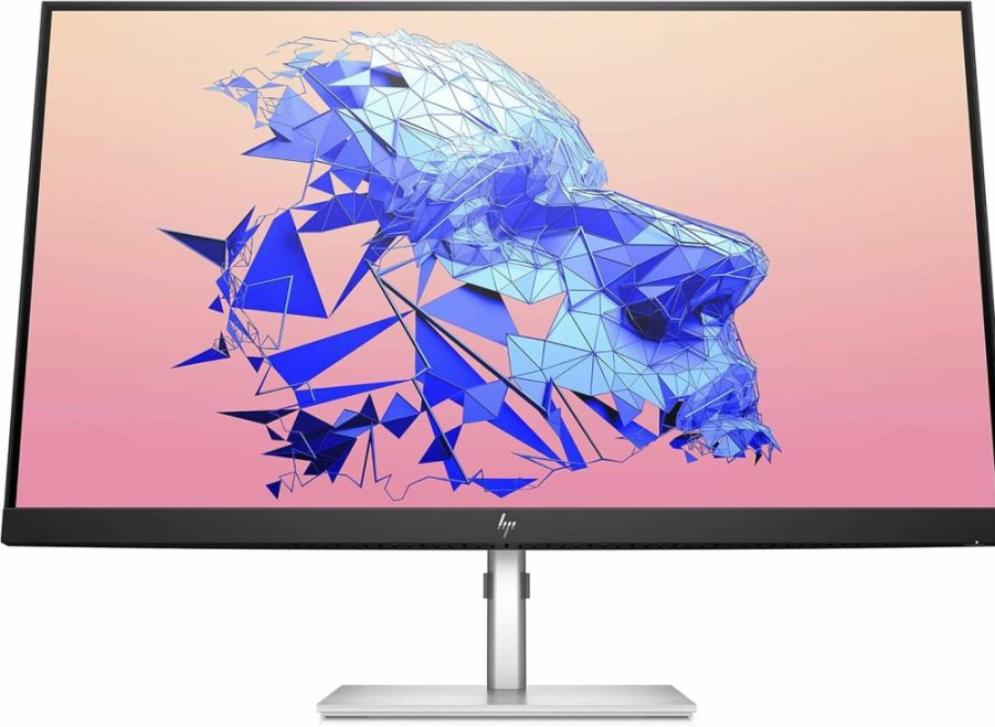 HP U32 31.5-Inch 4K Monitor with HDR, Adjustable Stand, 60Hz Refresh Rate, and Color Presets (Silver)