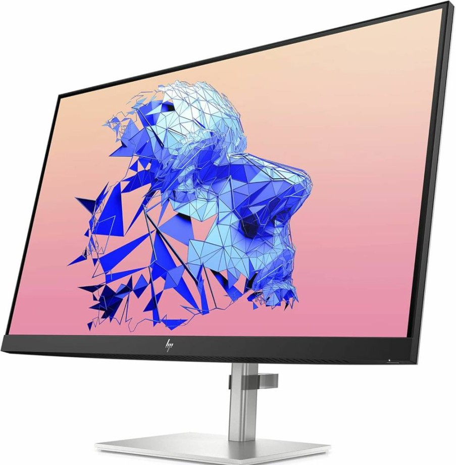 HP U32 31.5-Inch 4K Monitor with HDR, Adjustable Stand, 60Hz Refresh Rate, and Color Presets (Silver)