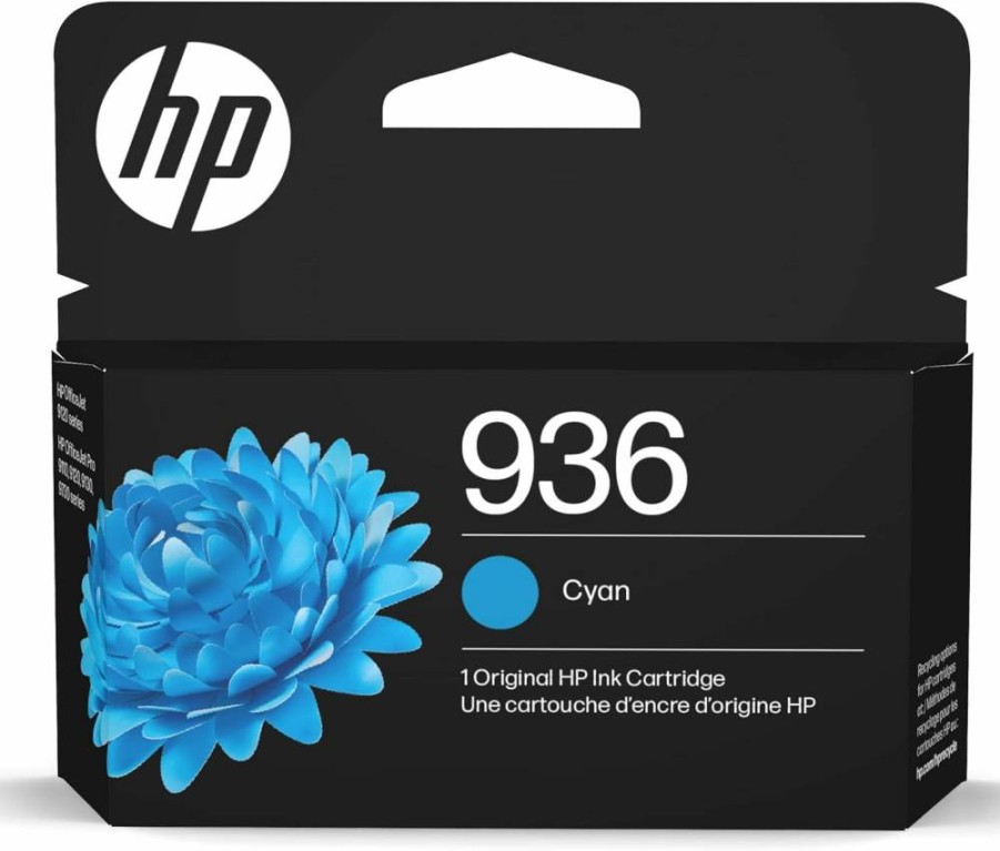 HP 936 Black Ink Cartridge for OfficeJet Pro 9110, 9120, 9130 & Wide Format 9730 Series | Compatible with Instant Ink | 4S6V2LN High-Yield Replacement