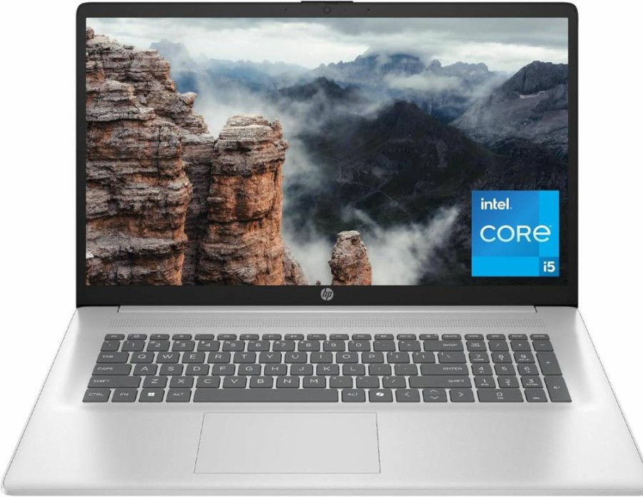 HP 17.3" Laptop, Intel Core i5-1335U, 16GB RAM, 512GB SSD, FHD Display, Windows 11 Home, Silver (17-CN3399NR)