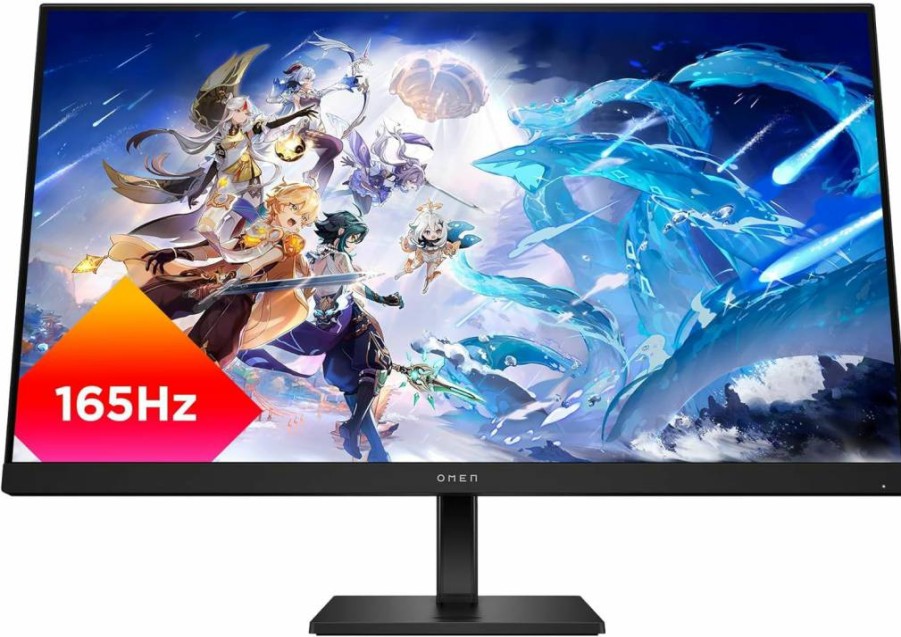 HP OMEN 32Q 32-inch QHD Gaming Monitor - 165Hz, 2560x1440 IPS Display, 99% sRGB, AMD FreeSync Premium, 16:9 Aspect Ratio (2023 Model, Black)