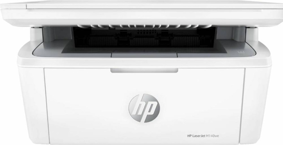 HP LaserJet M140we Wireless All-in-One Monochrome Printer with HP+ Smart Printing, 6-Month Instant Ink Included (7MD72E) - Compact Home & Office Solution