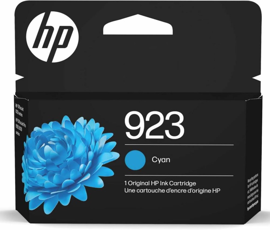 HP 923 Yellow Ink Cartridge for OfficeJet 8120 & Pro 8130 Series | 4K0T2LN | Instant Ink Eligible | Genuine HP Ink