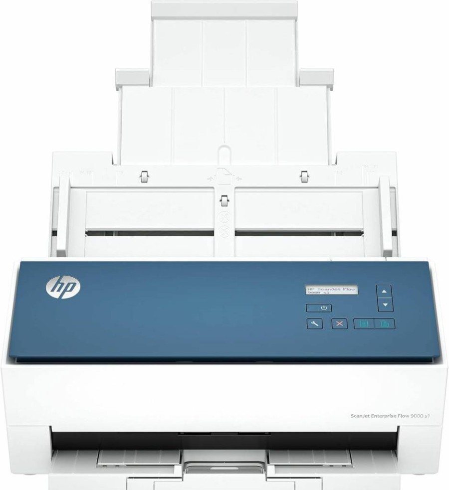 HP ScanJet Enterprise Flow 9000 S1 High-Speed Duplex Document Scanner with 50-Page Auto Feeder - 8Q4W0A for Office Productivity