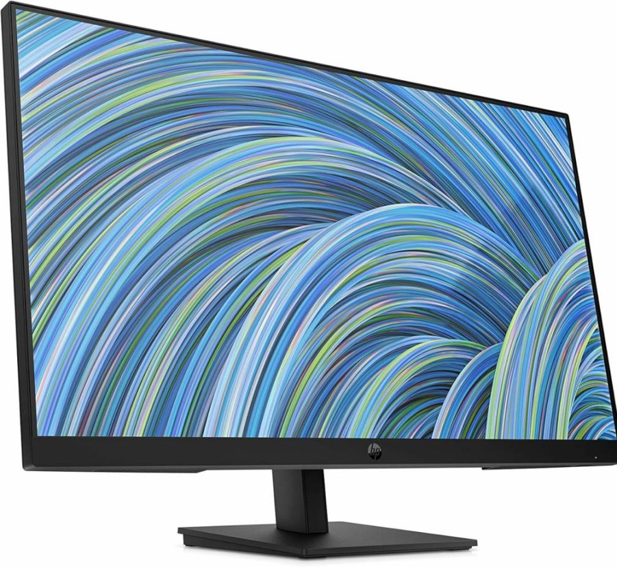 HP 27H 27-Inch Full HD IPS Monitor with 75Hz Refresh Rate, Micro-Edge Bezel, Height/Tilt Adjustment, and Dual Speakers for Home Office (Black)