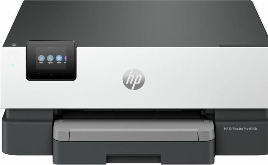 HP OfficeJet Pro 9110 Wireless All-in-One Color Inkjet Printer with Duplex Printing & Wireless Connectivity for Home Office
